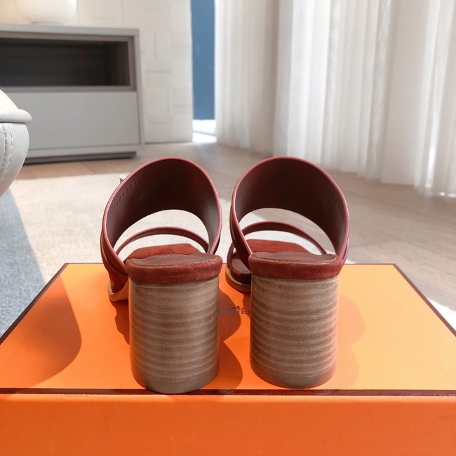 Hermes WOMENS SANDAL Heel 6.5CM 55861-4