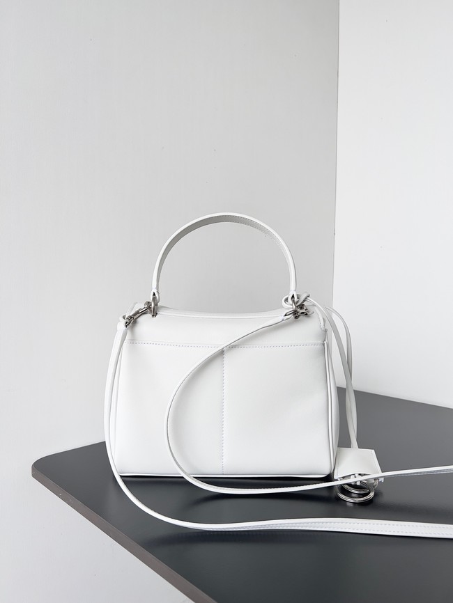 Balenciaga Rodeo Handbag smooth calfskin 795457 white