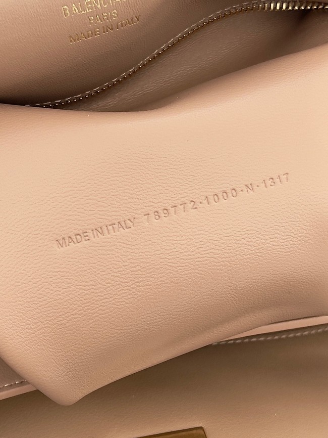 Balenciaga Rodeo Handbag Large smooth calfskin 795458  Apricot