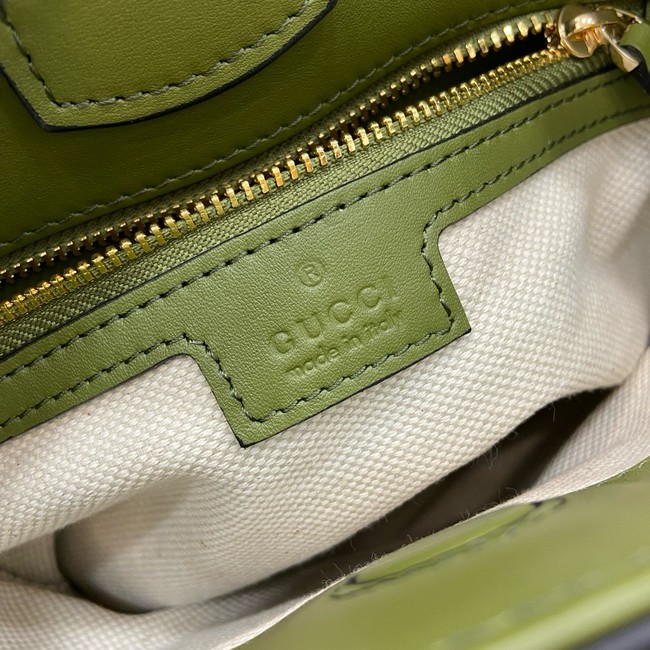 GUCCI 73 MINI BUCKET BAG 833665 Green