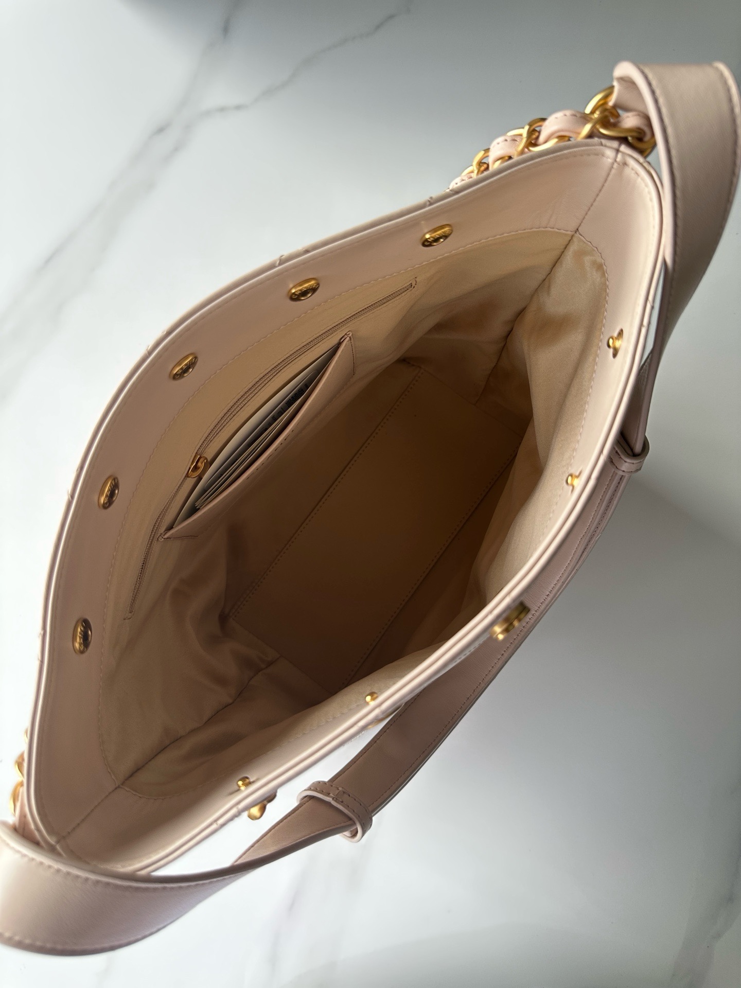 Chanel LARGE BUCKET BAG AS5406 Beige