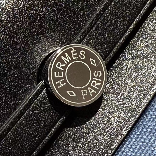 Hermes mini Herbag 20CM Original Canvas Leather & Calfskin 48888-1