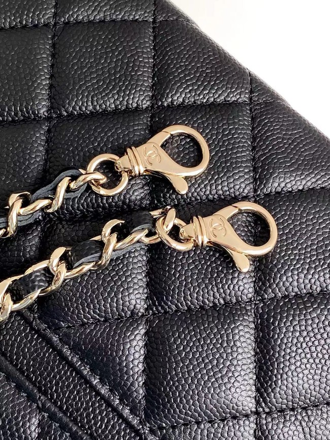 Chanel CLUTCH WITH CHAIN AP4531 black