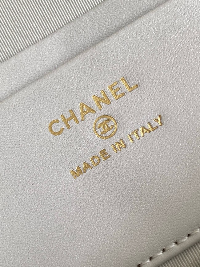 Chanel CLUTCH WITH CHAIN AP4531 light gray