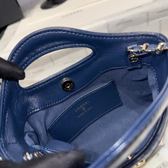Chanel mini 31 bag AP3656 Deep Blue