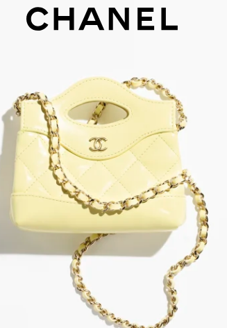 Chanel mini 31 bag AP3656 yellow