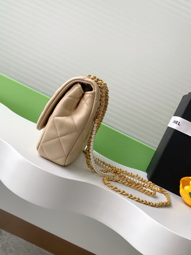 Chanel SMALL FLAP BAG AS5253 Apricot