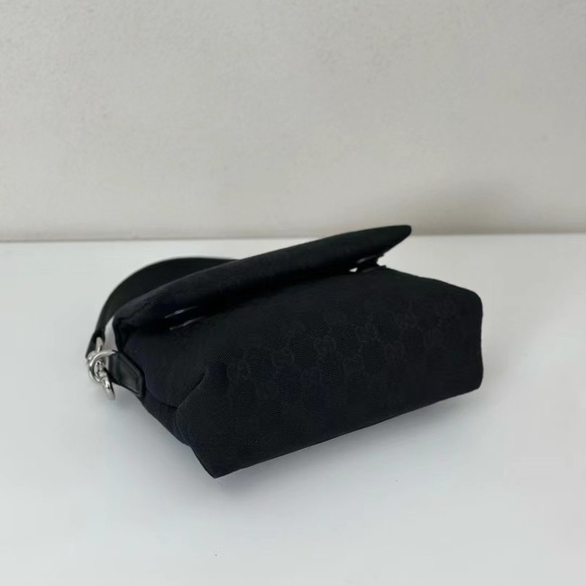 GUCCI HORSEBIT 1955 SOFT SMALL TOP HANDLE BAG 521617 black