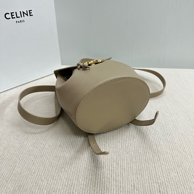 Celine BACKPACK CELINE BONNIE IN SMOOTH CALFSKIN 118703 NATURAL TAN