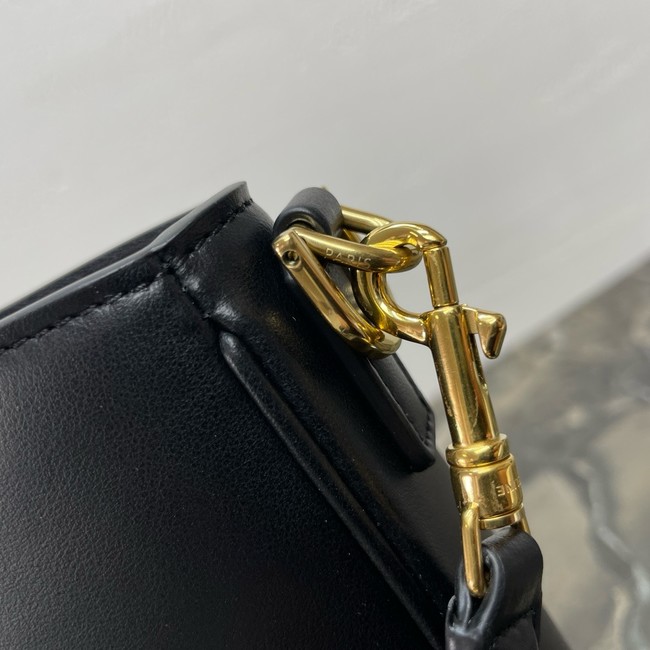 Celine SMALL CAMILLE 16 SOFT BAG IN SMOOTH CALFSKIN 120693 black