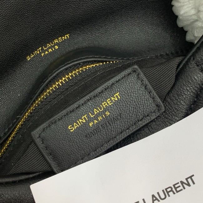 SAINT LAURENT TOY PUFFER IN LAMBSKIN 759337 black