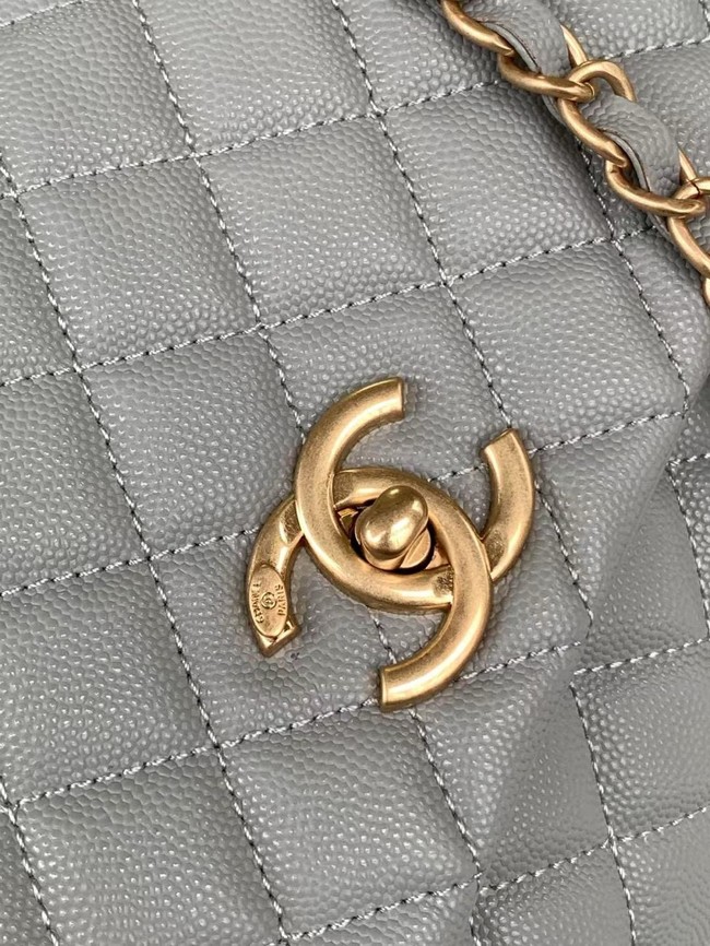 Chanel LARGE FLAP BAG WITH TOP HANDLE 92991-10