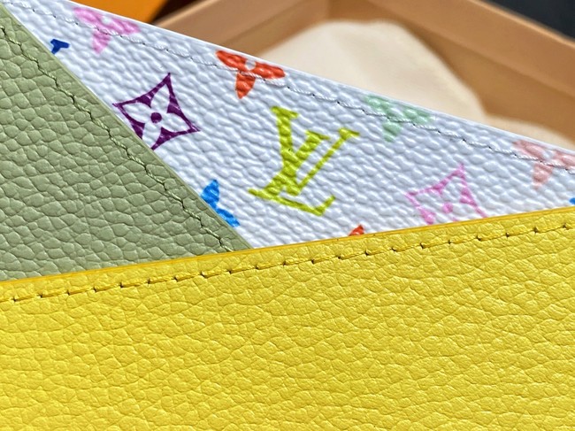 Louis Vuitton LV x TM Criss-Cross Card Holder M14090 green