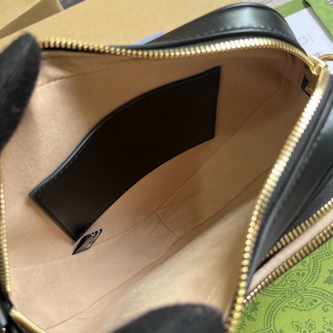 GUCCI GG MARMONT SMALL SHOULDER BAG 751628 BLACK