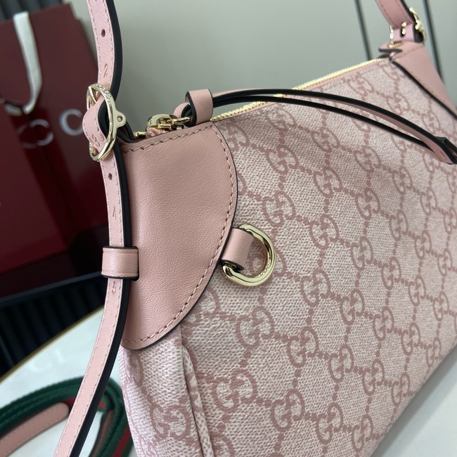 Gucci GG EMBLEM SMALL SHOULDER BAG 815218 pink