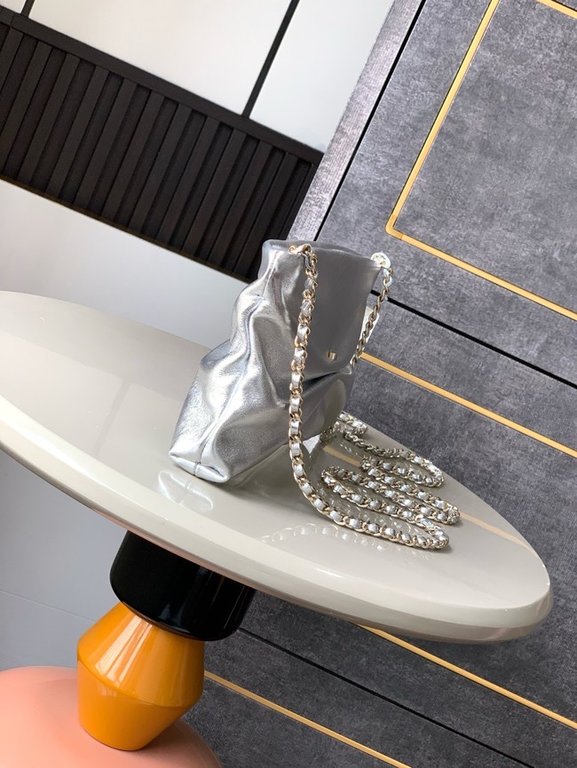 Chanel CLUTCH WITH CHAIN AP4613 Silver