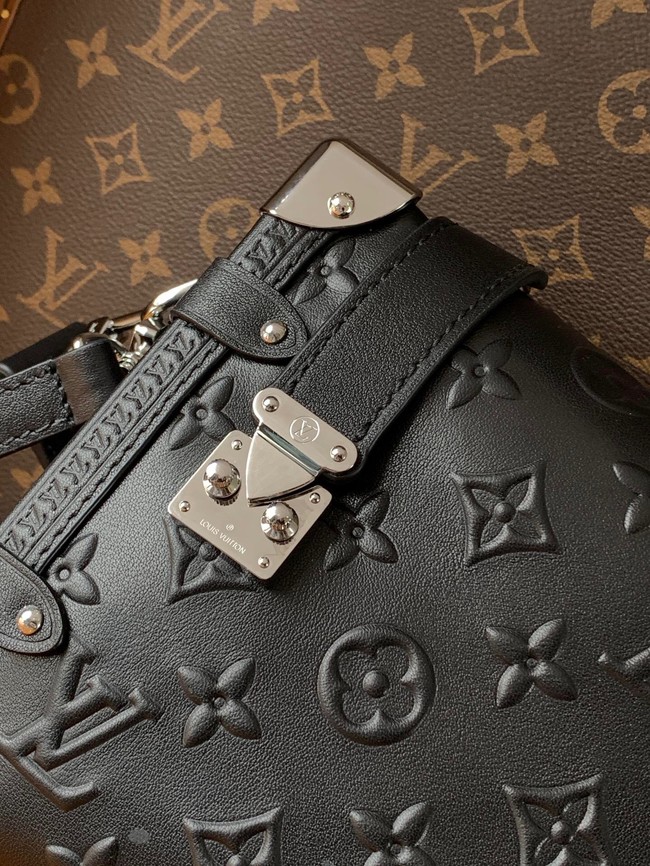 Louis Vuitton Monogram Empreinte Side Trunk MM M25160 black