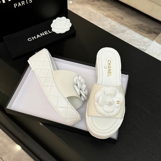 Chanel WOMENS Slippers High heels 7CM 44870-3