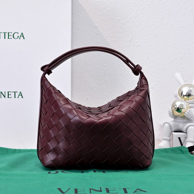Bottega Veneta Mini Wallace 754443 Wine