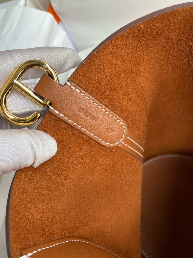 Hermes in the loop Togo Leather Bag H3369-26