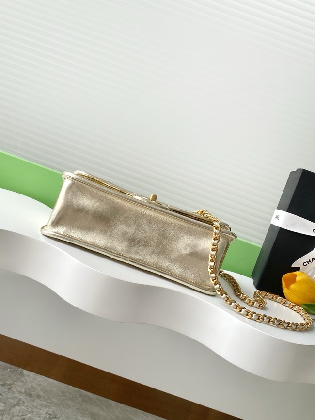 Chanel Mini flap bag AS4795 GOLD