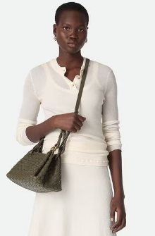 Bottega Veneta Small Parachute 796569 Cypress Bottega Veneta Small Parachute 796569 Cypress