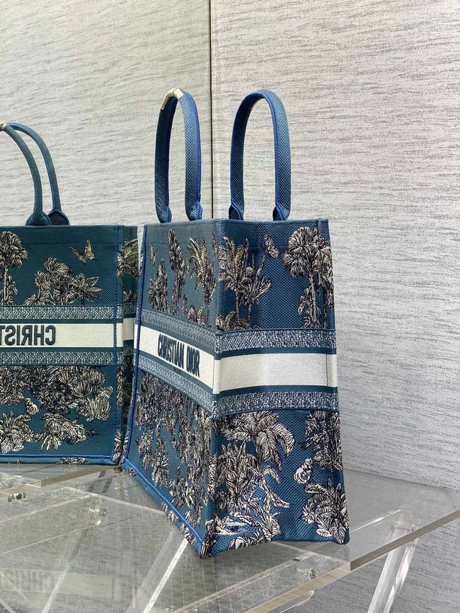 Large Dior Book Tote Embroidery Embroidery M1286ZEDX-8