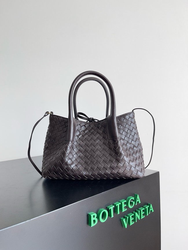 Bottega Veneta Small Pinacoteca 819004 dark brown