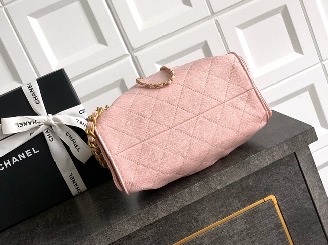 CHANEL 25 MINI HANDBAG AS5631 pink