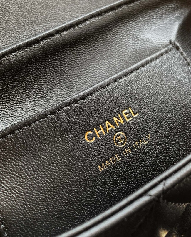 Chanel CLASSIC Original Lambskin 11.12 HANDBAG AS6564 black
