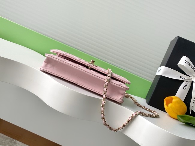 CHANEL Wallet On Chain AP4323 pink