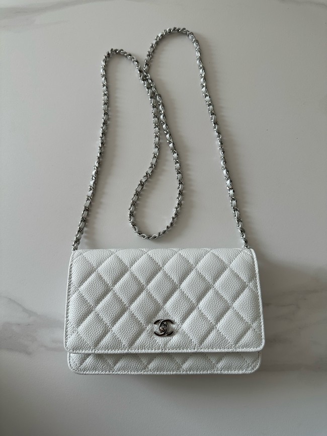 Chanel Classic Wallet On Chain Grained Calfskin AP4241-16