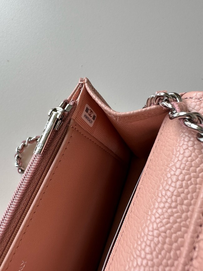 Chanel Classic Wallet On Chain Grained Calfskin AP4241-8