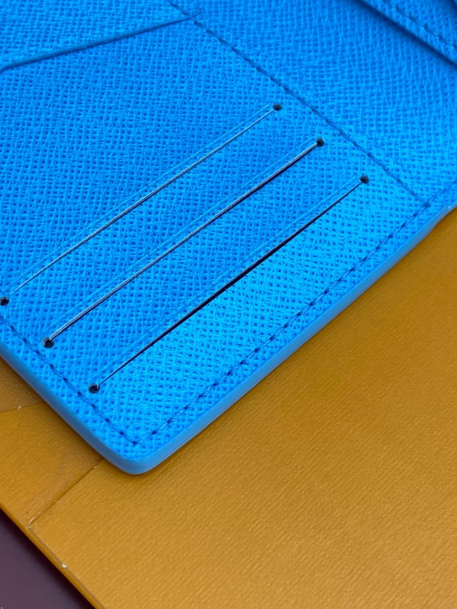 Louis Vuitton Pocket Organizer M14881 Pool Blue