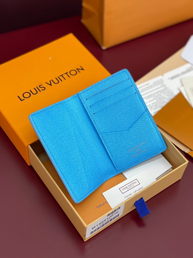 Louis Vuitton Pocket Organizer M14881 Pool Blue