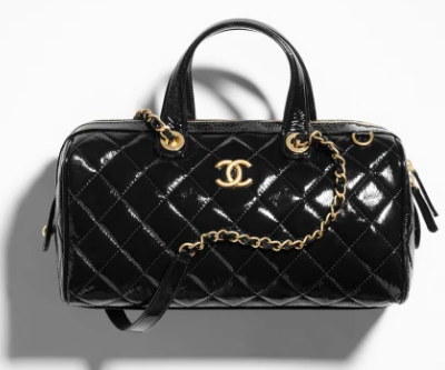 CHANEL Large Bowling Bag AS5579 black