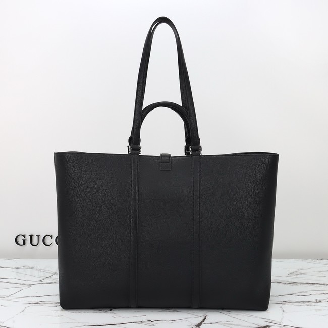 GUCCI Maxi tote bag with Web 816753 black