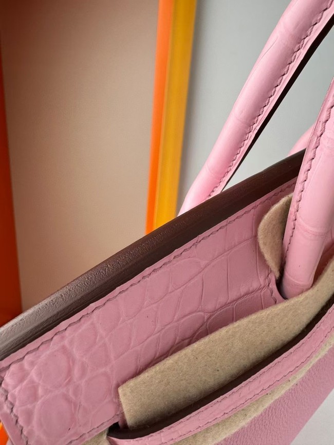 Hermes Birkin Bag Leather Nile crocodile&togo HBK2530-10