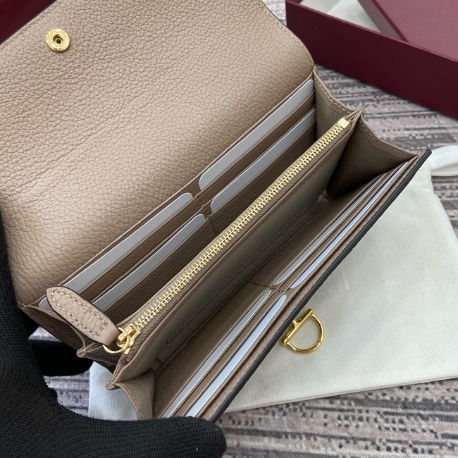 Gucci Softbit continental wallet 828147 gray