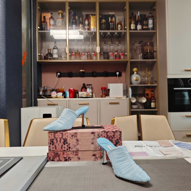 Jimmy Choo Shoes Heel 8.5CM 45004-7