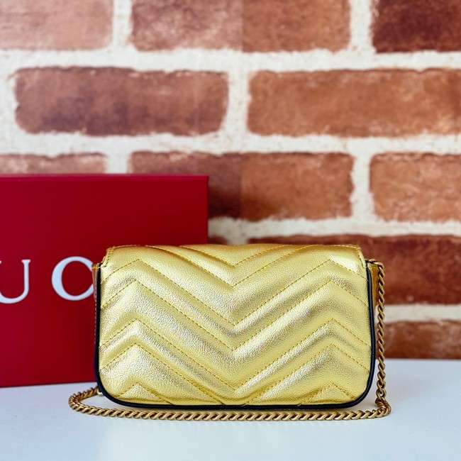 Gucci GG Marmont mini bag 476433 gold