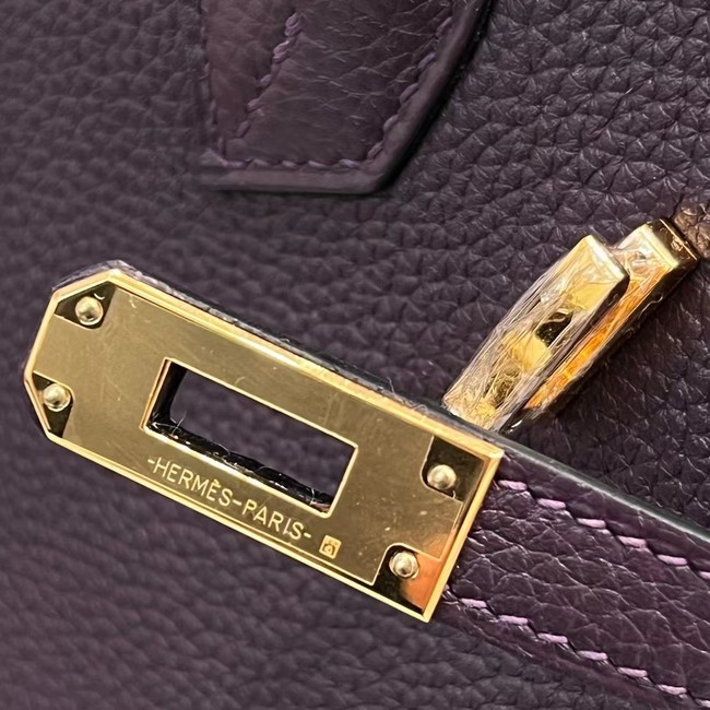 Hermes Birkin Bag Leather togo 5569 Chocolate