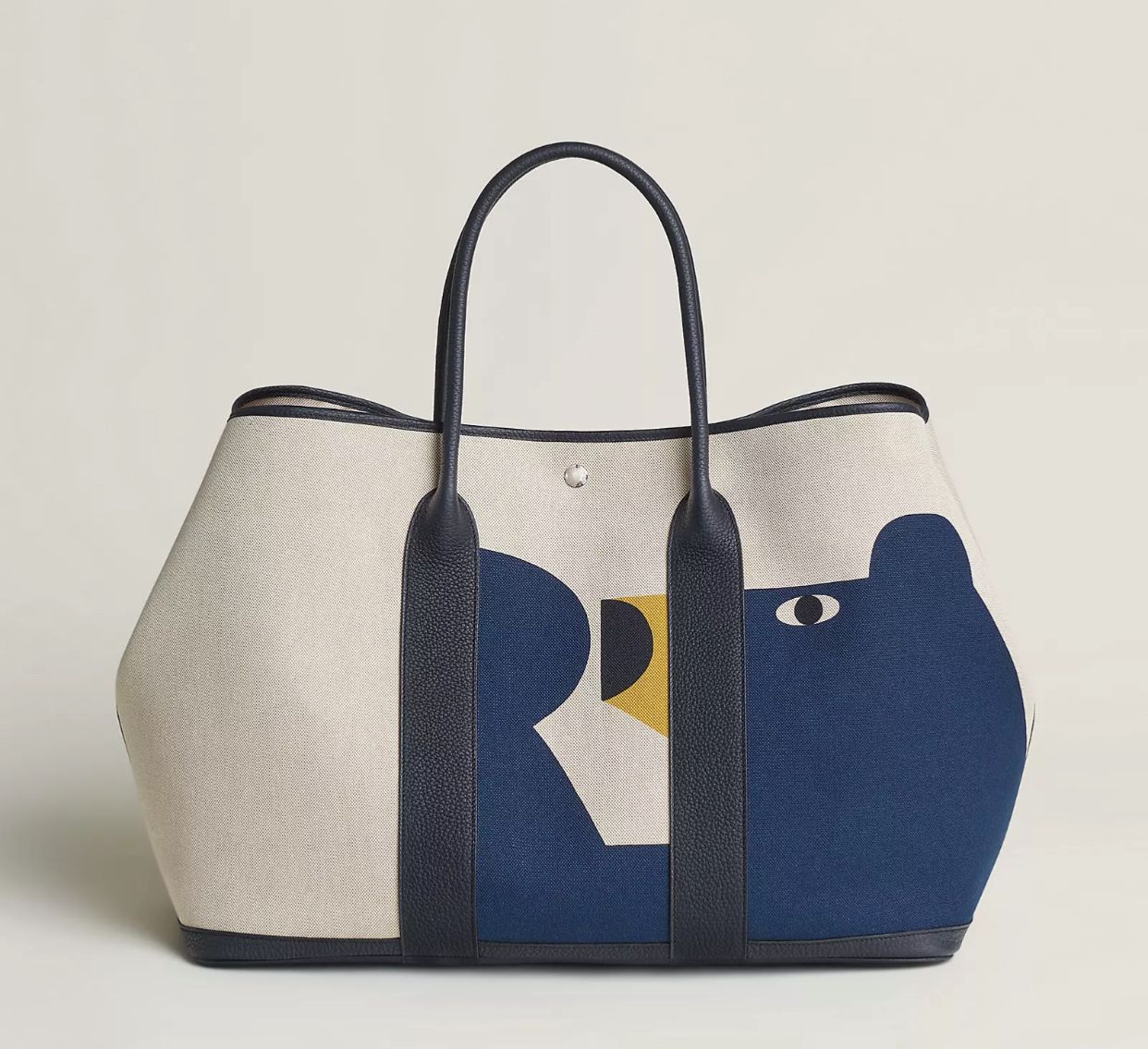 Hermes Garden Party 49 Voyage Tote Bag Leather H085078CKAA