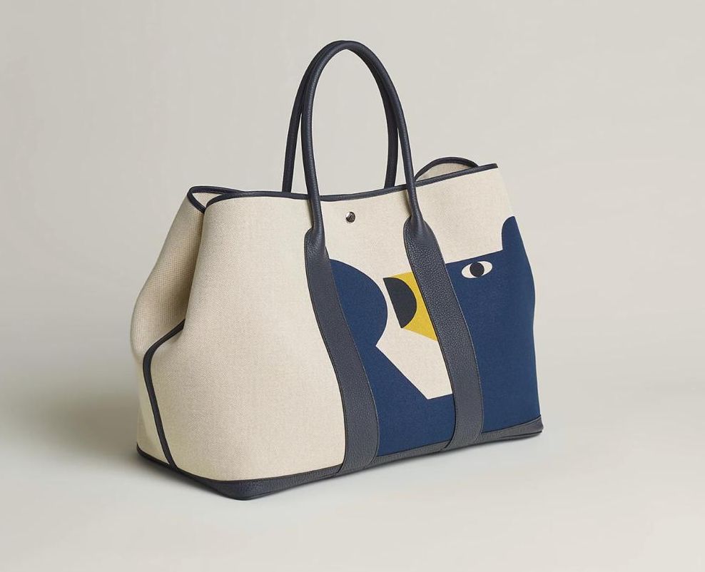 Hermes Garden Party 49 Voyage Tote Bag Leather H085078CKAA