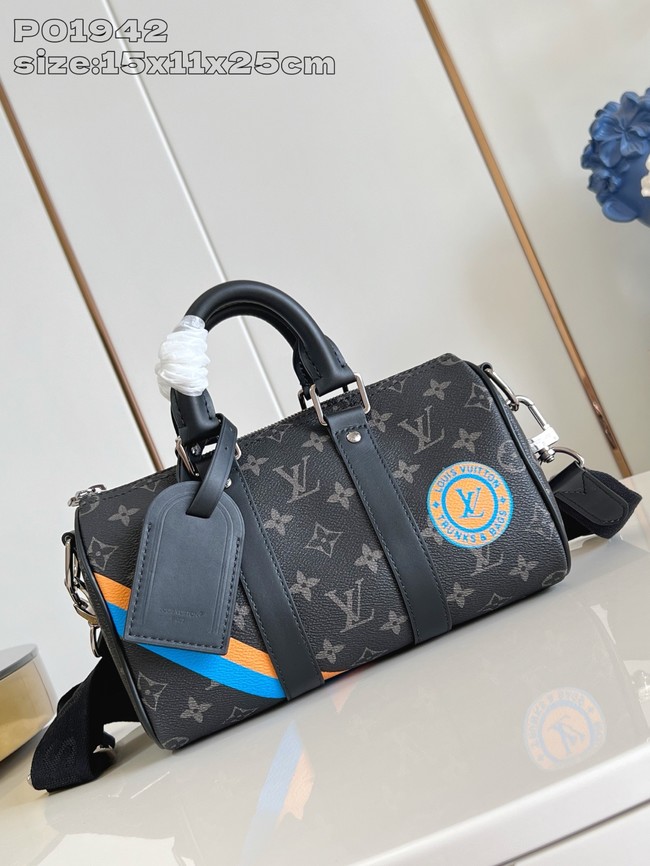 Louis Vuitton Speedy Bandouliere 25 P1942 black