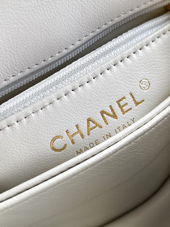 Chanel FLAP BAG WITH TOP HANDLE 92990-17