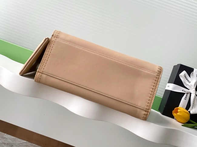 Chanel LARGE SHOPPING BAG Sheepskin A66941 Apricot