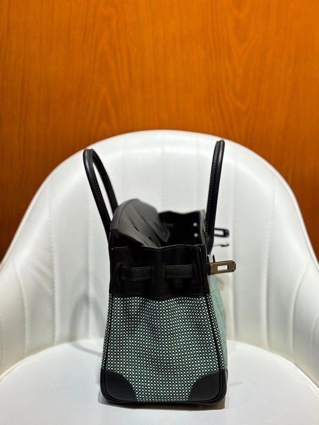 Hermes Birkin Bag togo Leather&Canvas 77886-2