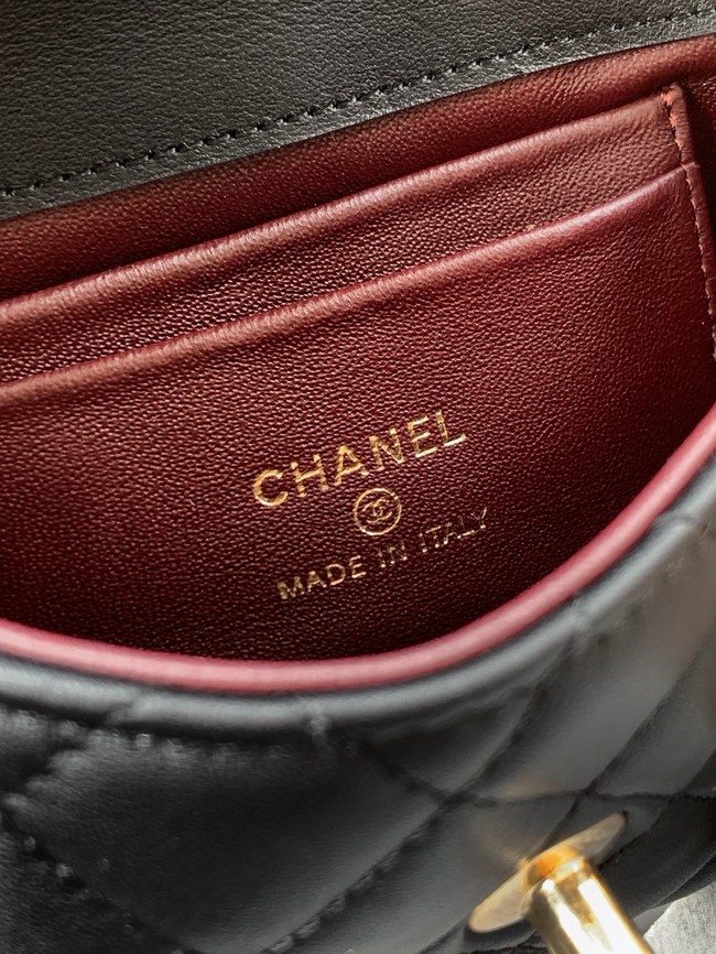 Chanel MINI FLAP BAG WITH TOP HANDLE AS2215-20