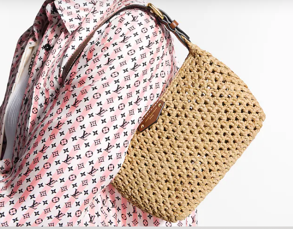 Louis Vuitton Hills Pochette M14304 Natural Tan